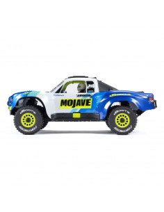 Automodel MOJAVE GROM MEGA 380 Brushed 4X4 Small Scale Desert Truck RTR cu baterie si incarcator Alb/Albastru 2