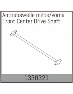 Cardan Central Fata Absima 1/8