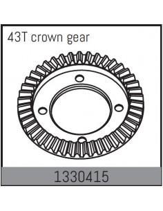 Coroana Diferential 43 Dinti Absima 1/8