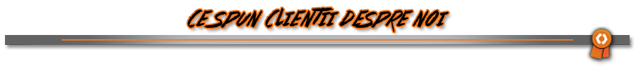 Ce spun clientii despre noi - Hpi Racing Romania