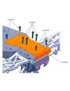Protectie Metalica Sasiu Absima Buggy AB2.4/3.4 2
