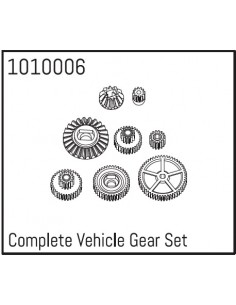 Set Angrenaje Transmisie Absima 1/18 Trail/ Crawler Plastic