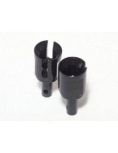 Set Cupe Diferential 14x34mm HPI Savage (Negre/2 buc)