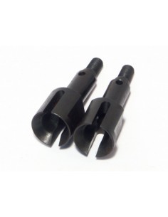 Set Cupe Roata 8x9x44mm HPI Savage X (Negre/2 buc)