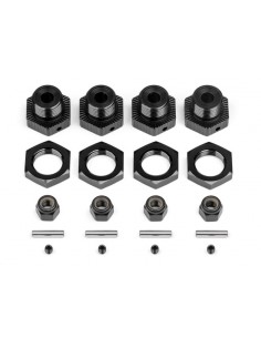 Set Hexuri Aluminiu 17mm Savage (Negru/4 buc) 2