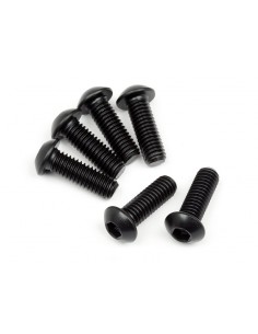 Set Suruburi cu Cap Bombat M6x18mm (6 buc)