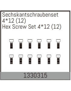 Set Suruburi M4x12mm Absima (12 buc)